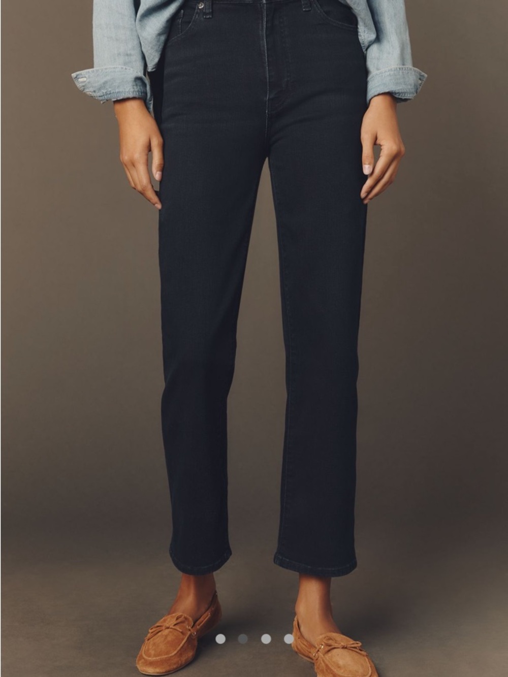 Frame Le Sleek Straight High Rise Straight Leg Jeans $278 - Picture 2 of 10